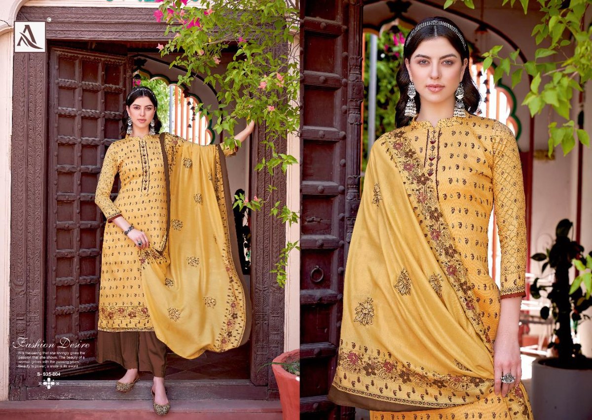 Alok Suit Savera 935-001 to 935-008 Series 4