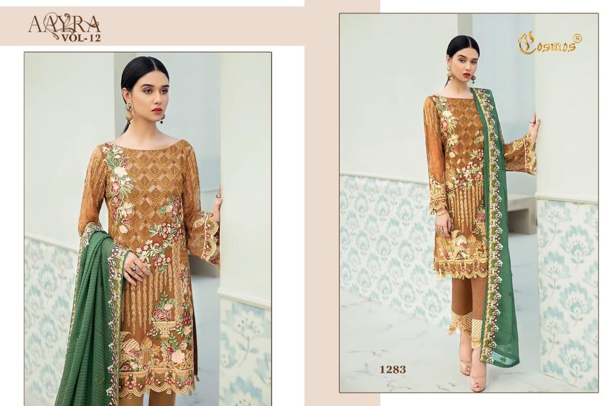 Cosmos Fashion Aayra Vol-12 1281-1284 Series 3