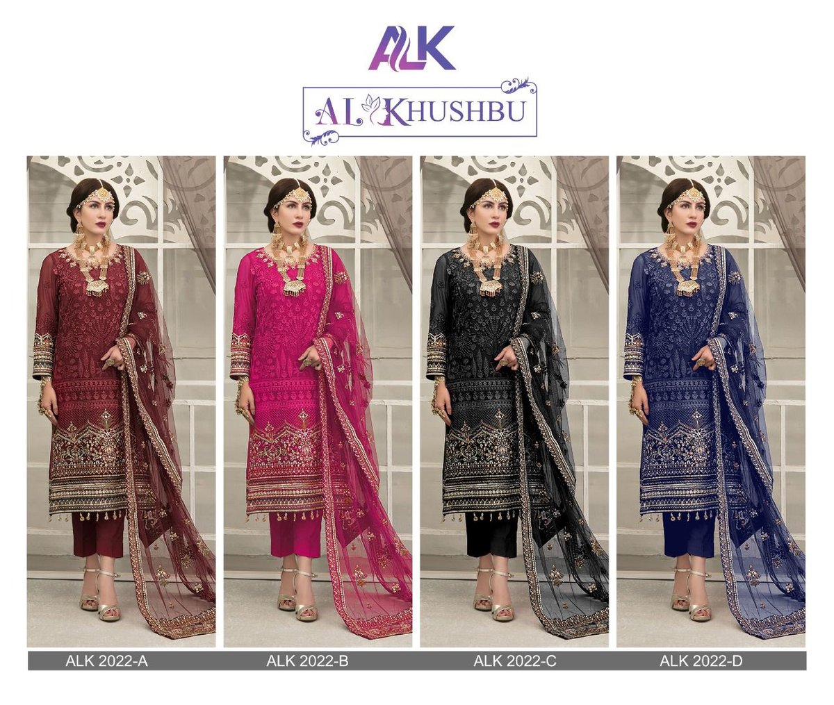 AL Khushbu Designer Suit Hit Design 2022 Colors 5