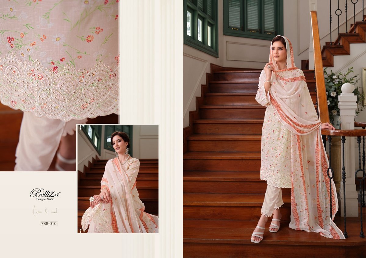 Belliza Designer Florence 786-001 to 786-010 Series 10