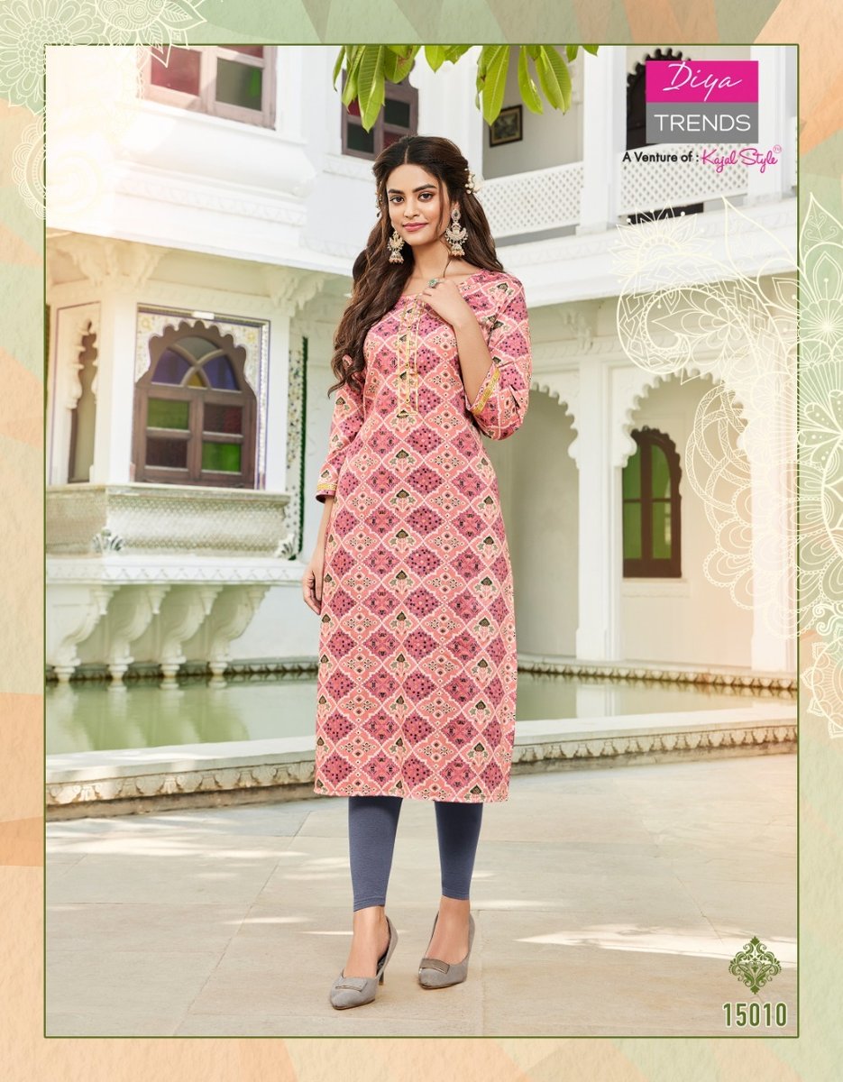 Diya Trends Garden City Vol-15 15001-15014 Series 10