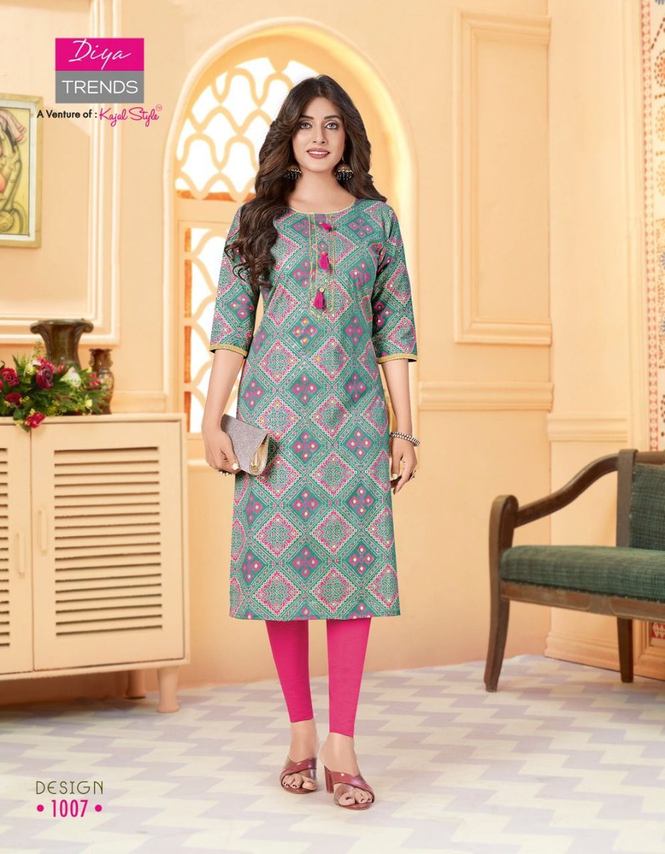 Diya Trends Garden City Vol-13 1001-1012 Series 7