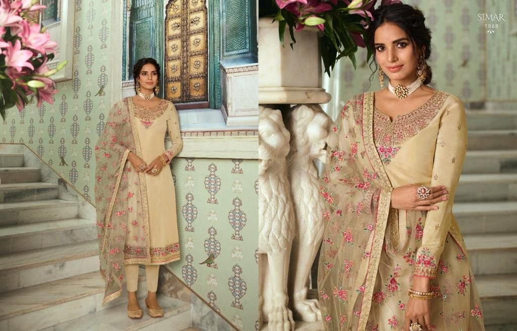 Glossy Simar Motif 1881-1888 Series 7