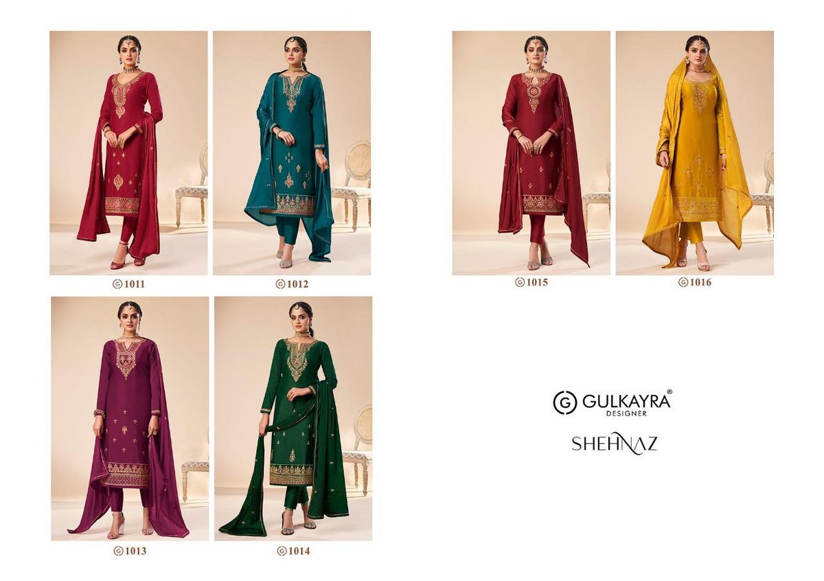 Gulkarya Designer Shehnaz 4011-4016 Series 7