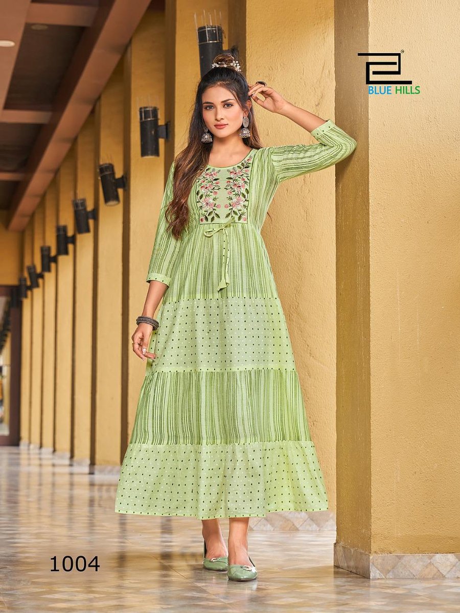 Blue Hills Sizzling Gown 1001-1008 Series 4