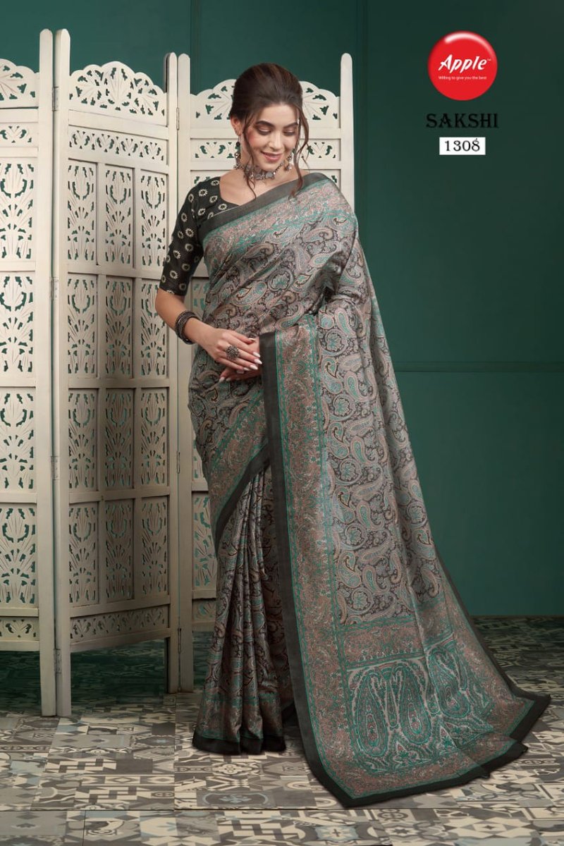 Apple Saree Sakhsi Vol-13 1301-1308 Series 8