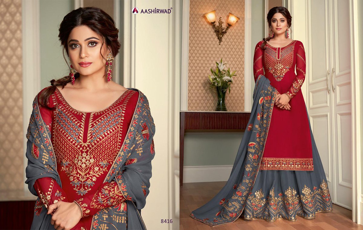Aashirwad Creation Saara 8414-8418 Series 3