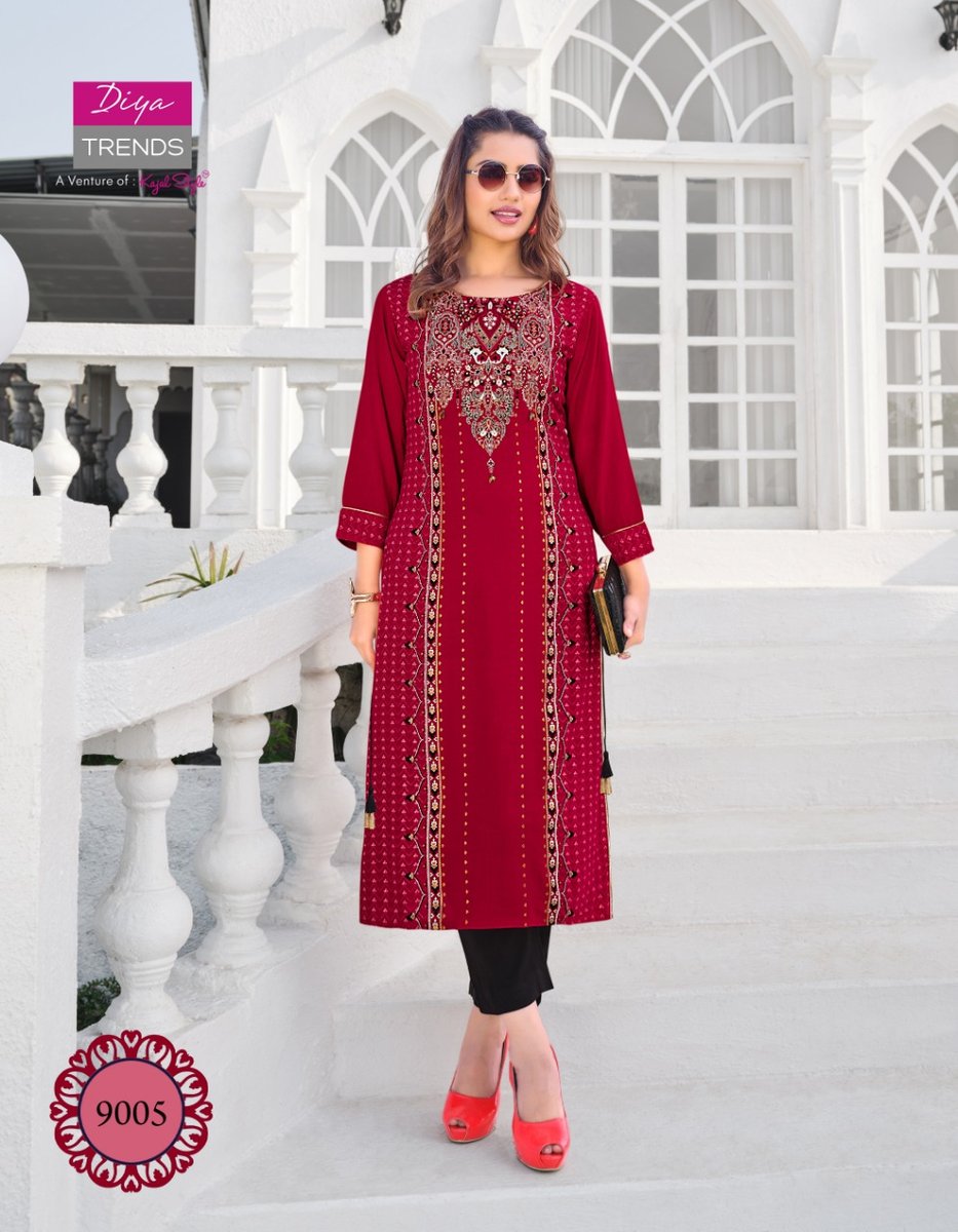 Diya Trendz Garden City Vol-9 9001-9020 Series 5
