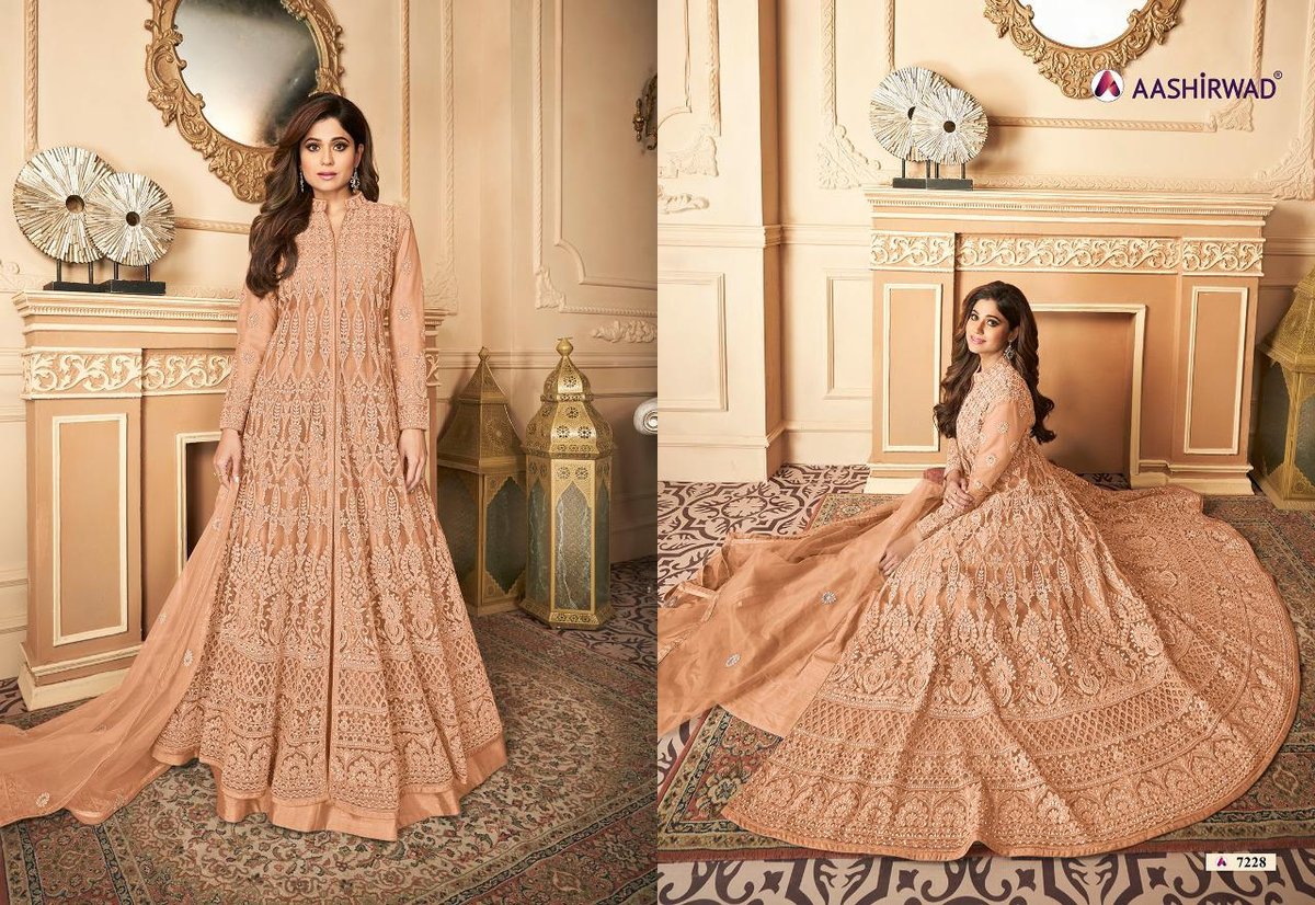 Aashirwad Creation Navika 7228 Colors 1