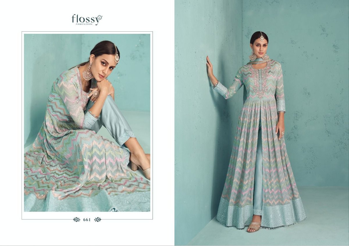 Gramo Flossy Naksh Vol-2 661-664 Series 1