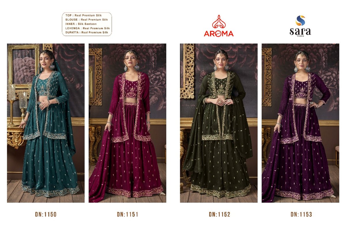 Sara Trendz Aroma Bansuri 1150-1153 Series 5