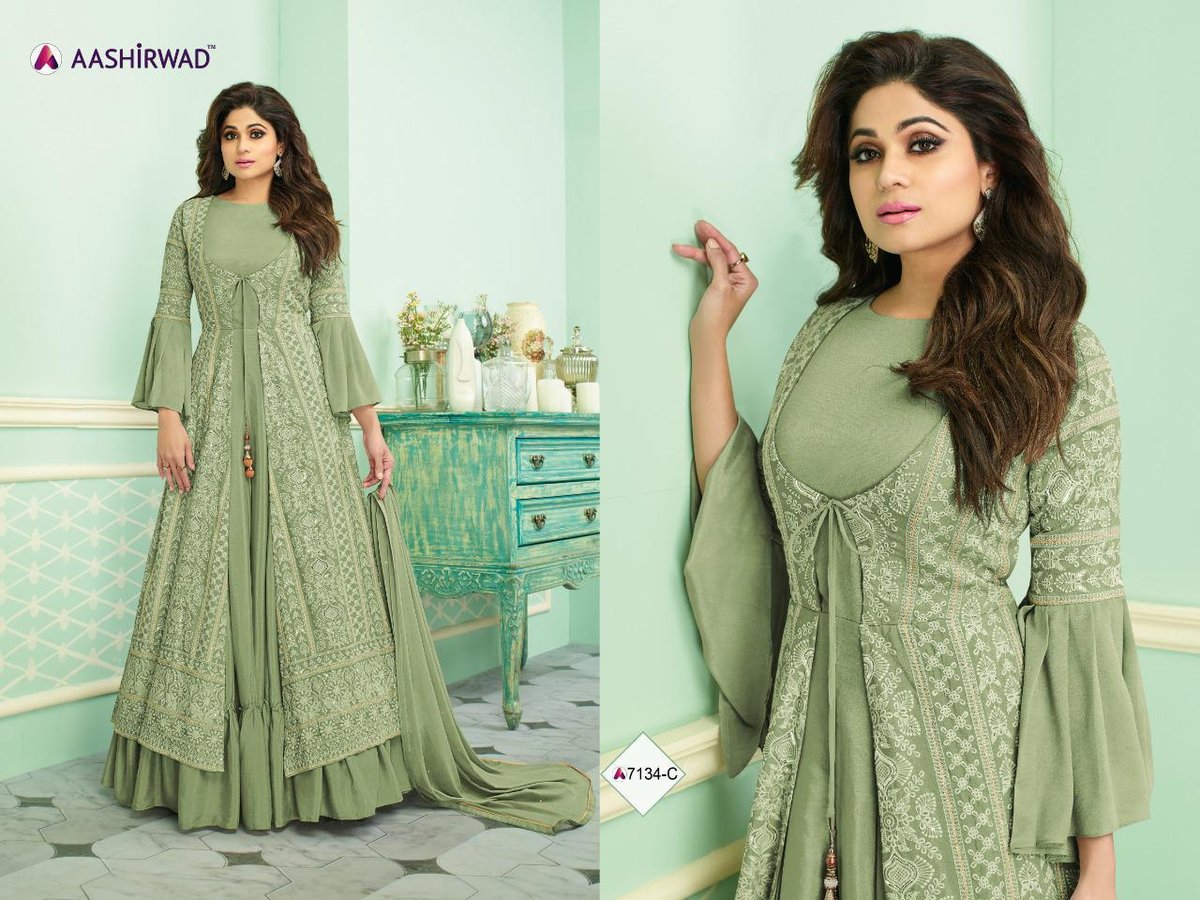 Aashirwad Creation Gulkand Gauhar 7134 Colors 2