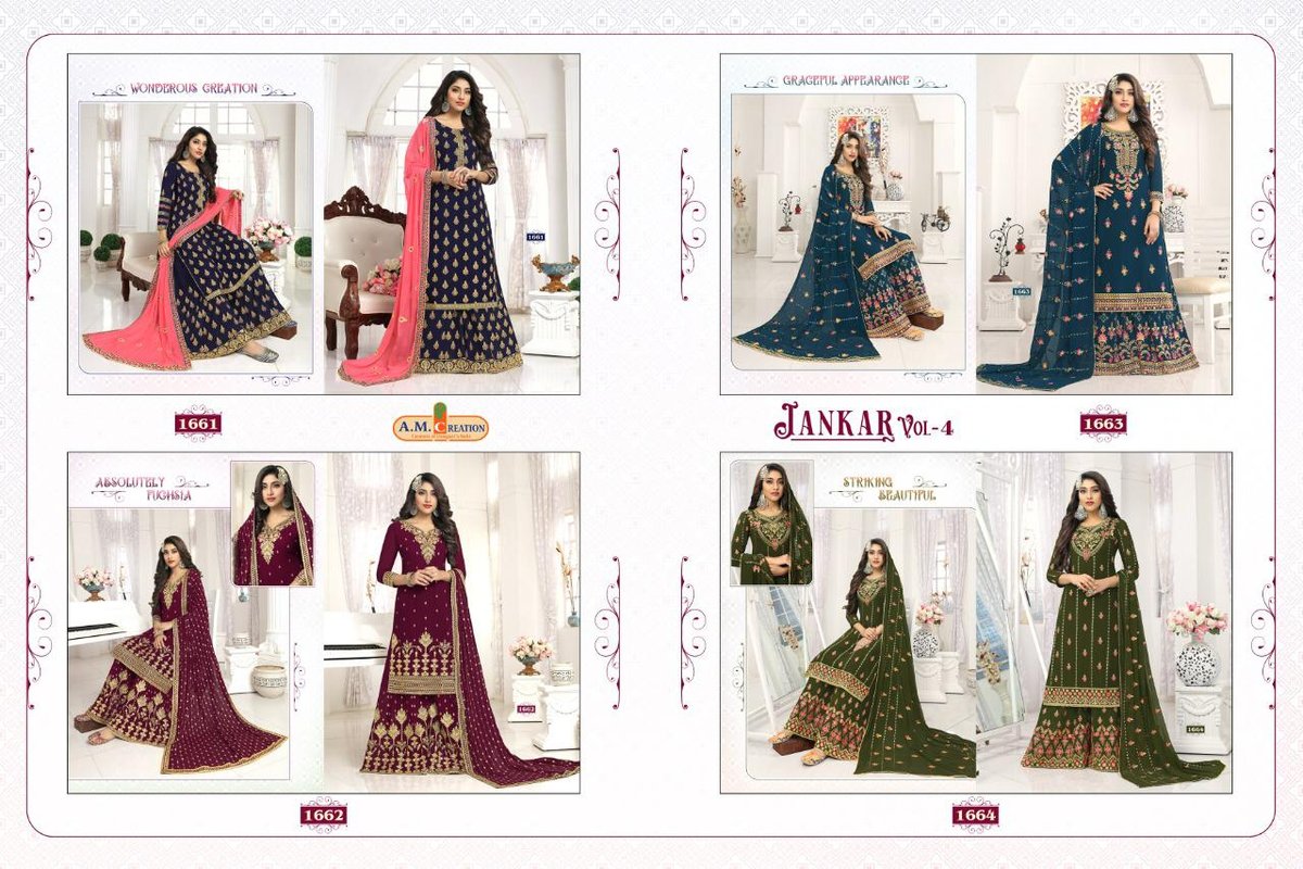 A.M Fashion Jankar Vol-4 1661-1664 Series 5