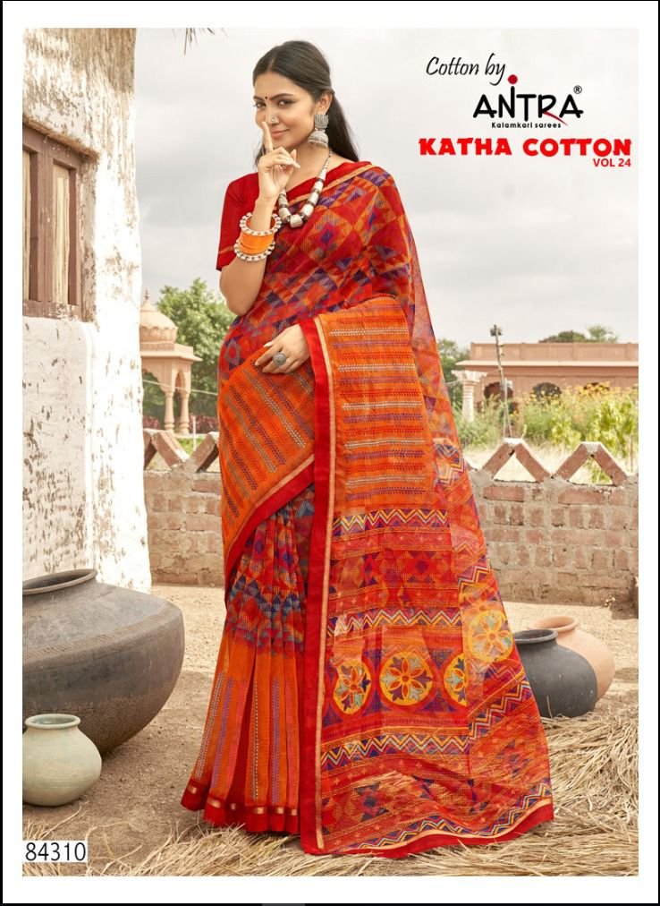 Antra Katha Cotton Vol-24 84301-84312 Series 10