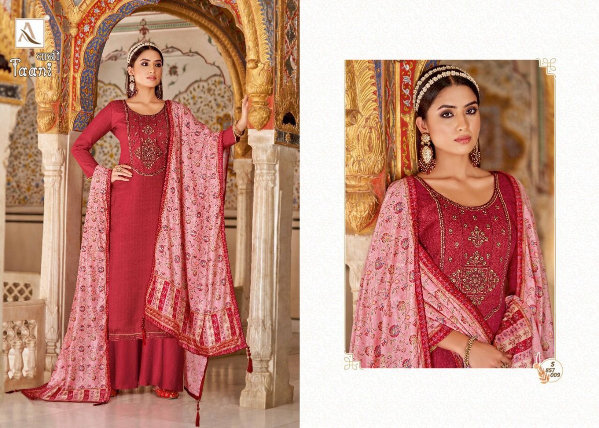 Alok Suits Taani 857-001 To 857-010 Series 9