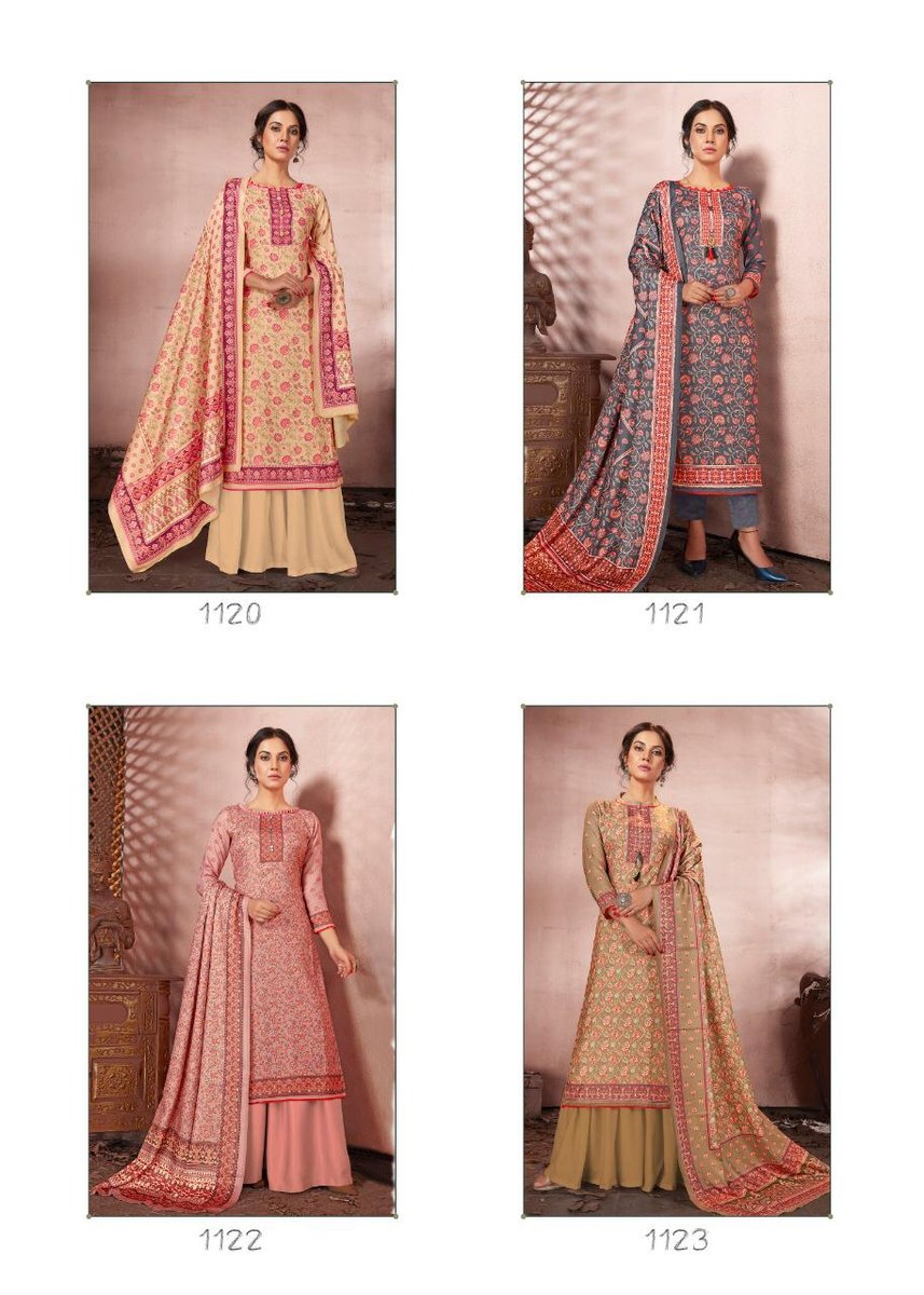 Bipson Prints Silk 1120-1123 Series 5