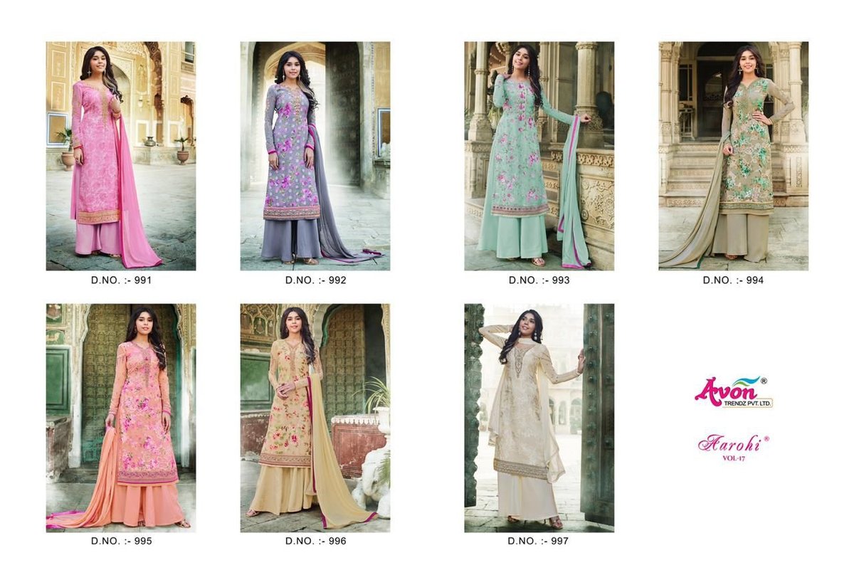 Avon Trendz Aarohi Vol-17 991-997 Series 8