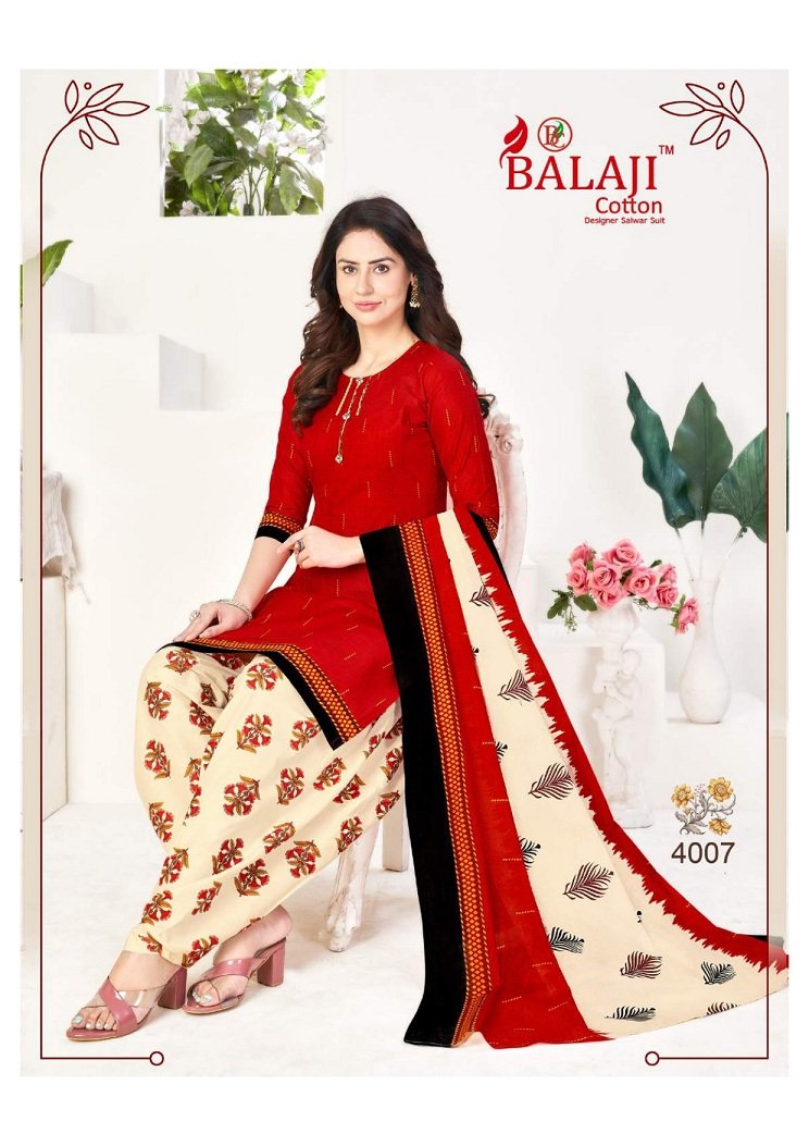 Balaji Cotton Sui Dhaga Vol-4 4001-4012 Series 7