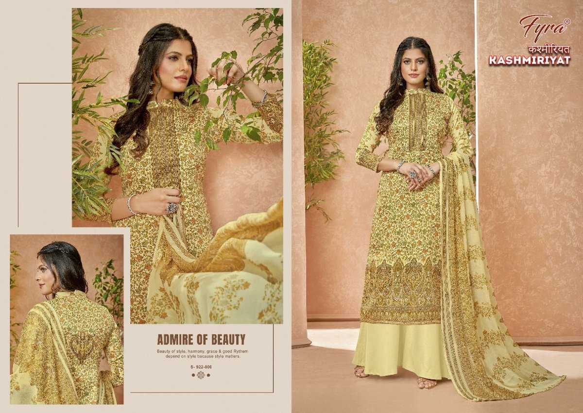 Alok Suit Fyra Kashmiriyat 922-001 to 922-010 Series 6