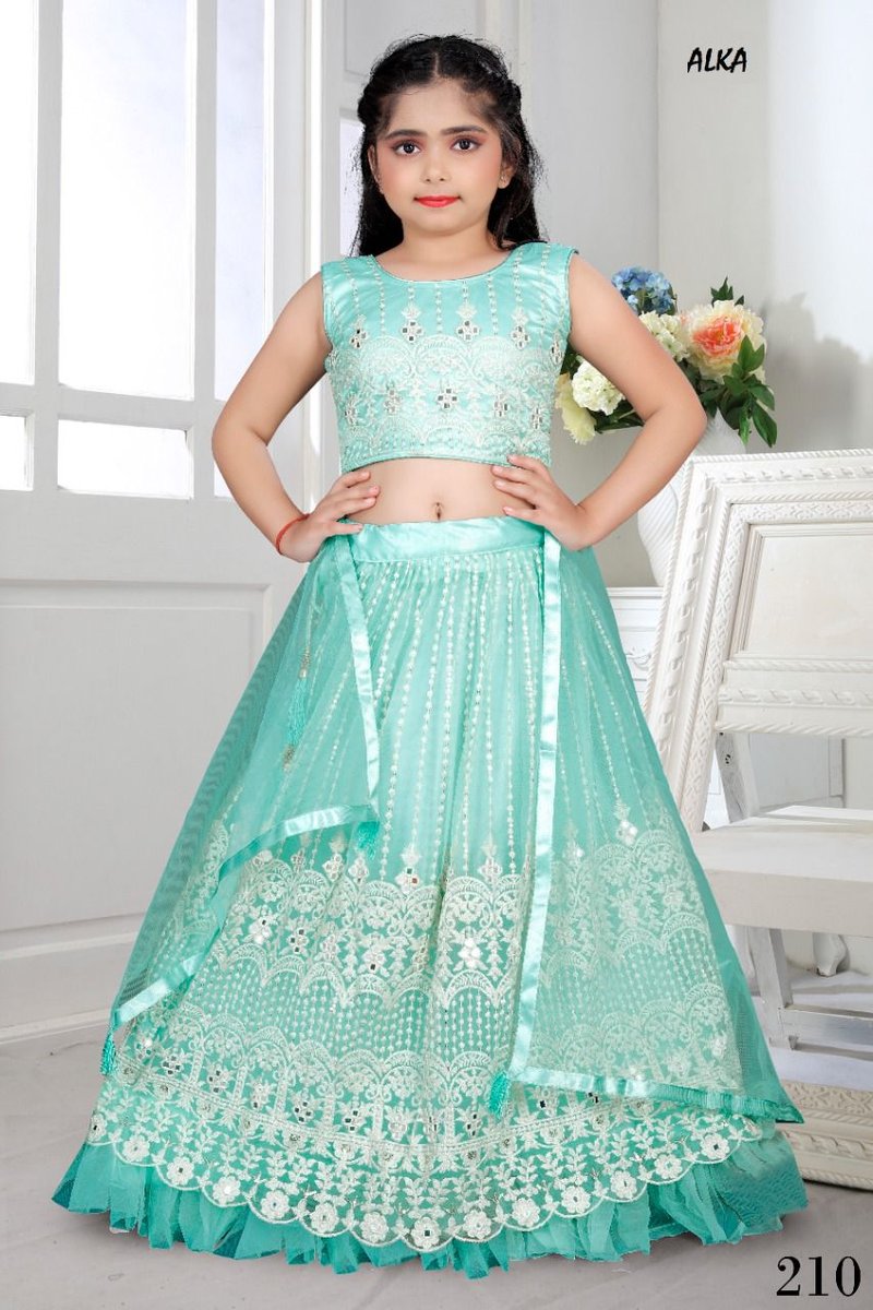 Alka Children Wear Vol-25 207-210 Series 4