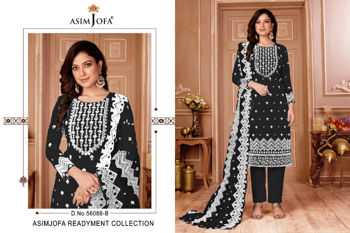 Asim Jofa Readyment Collection 56088 Design 2
