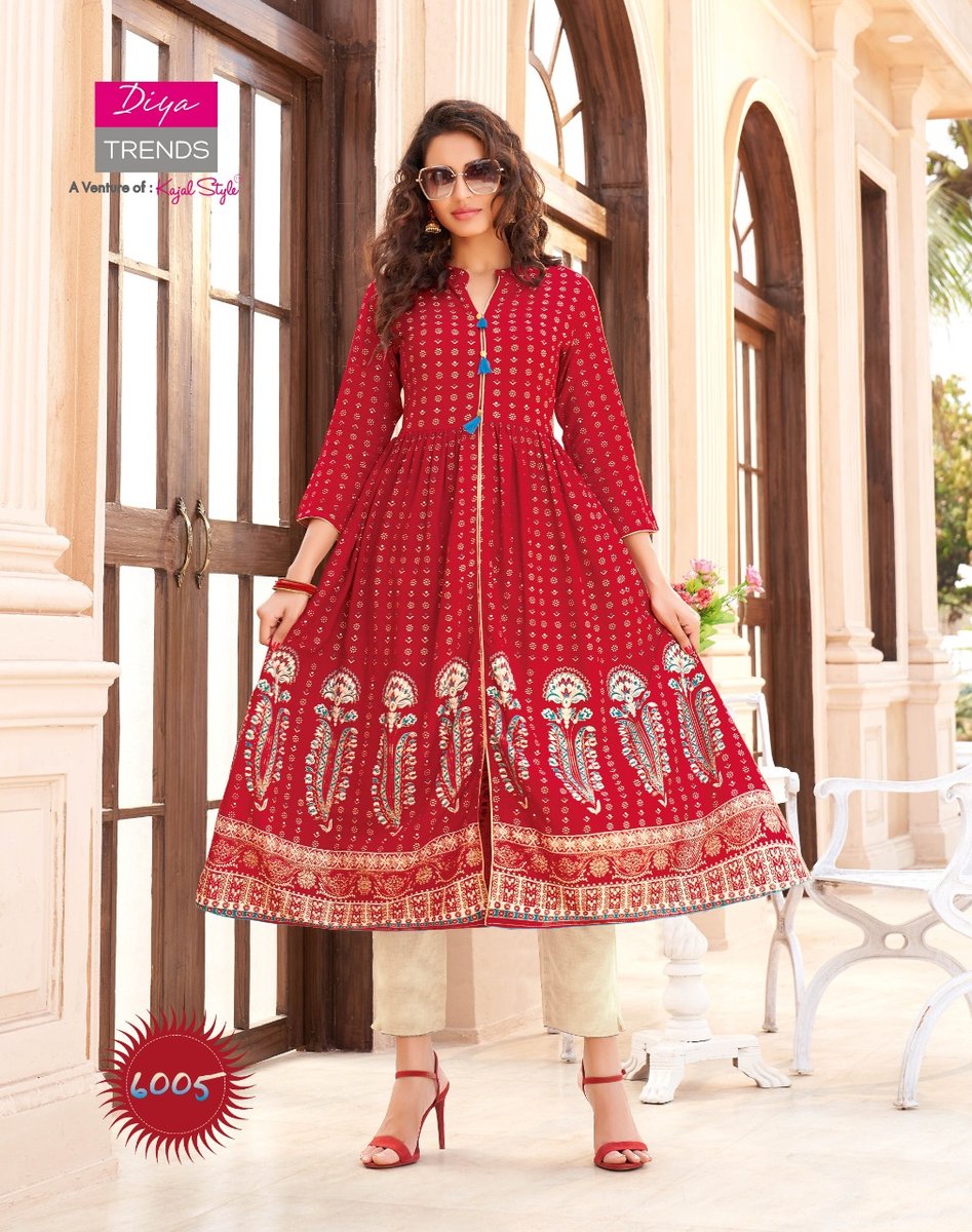 Diya Trendz Ethnic City Vol-6 6001-6010 Series 5