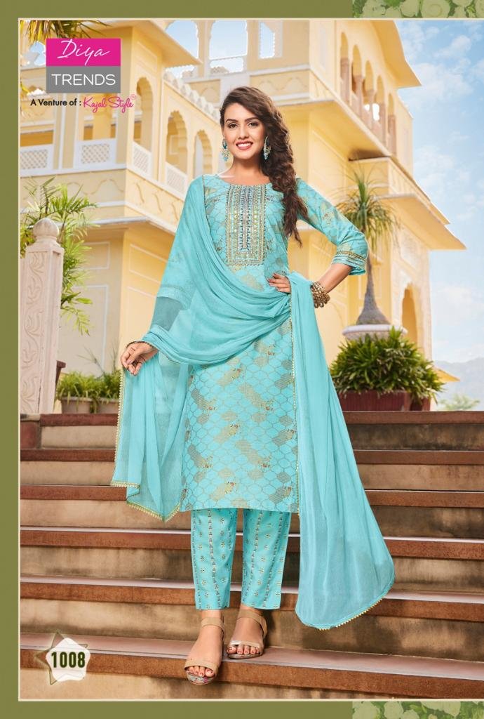 Diya Trends Zubeda Vol-1 1001-1010 Series 8