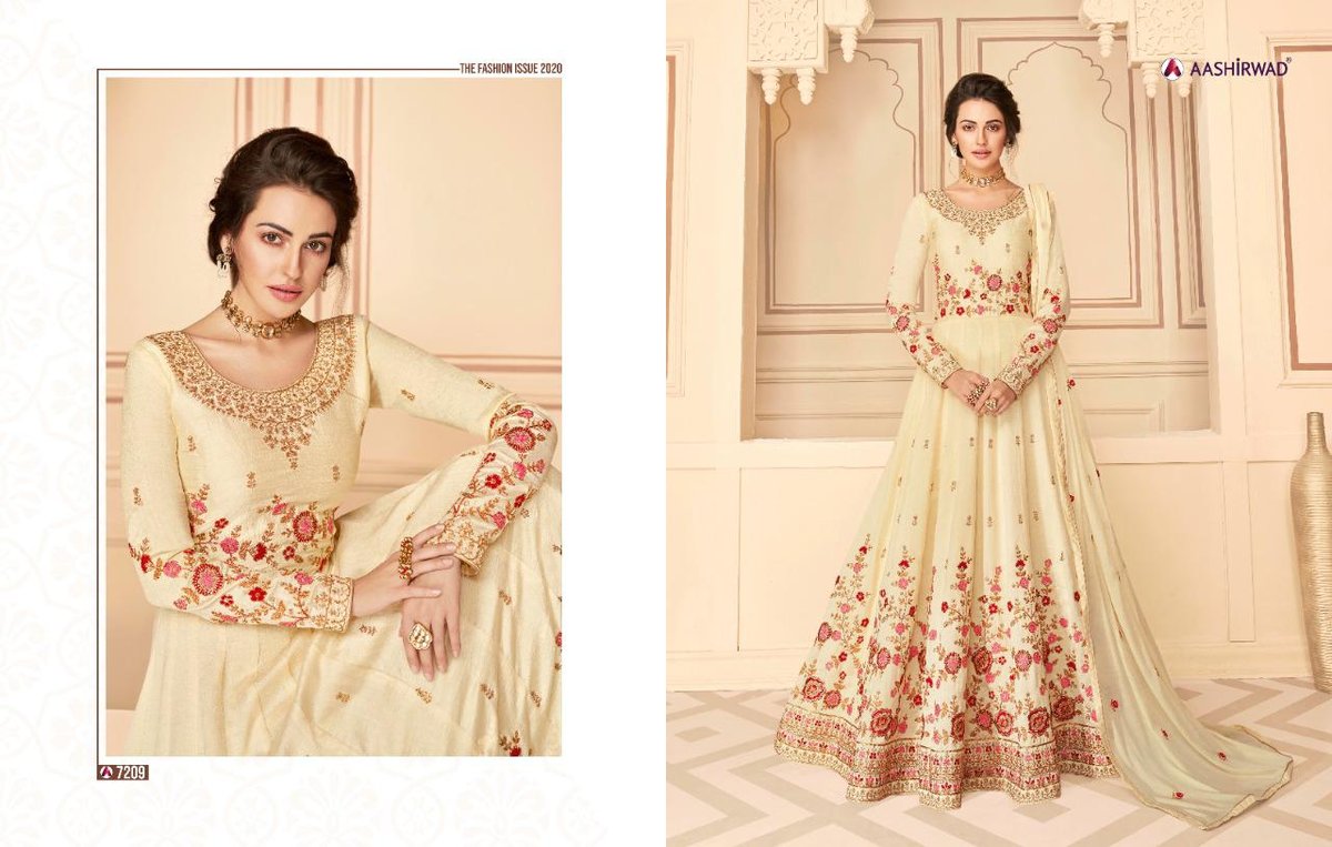 Aashirwad Creation Gulkand Maharani 7209-7212 Series 1