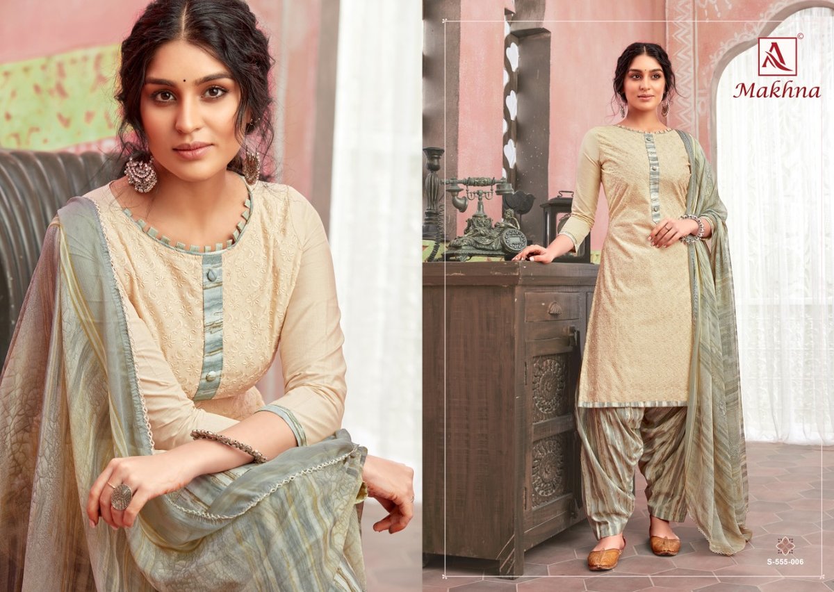 Alok Suits Makhna 555-001-555-008 Series 6