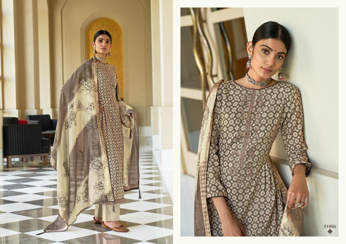 Ankit Textiles Zarina 51001-51010 Series 6