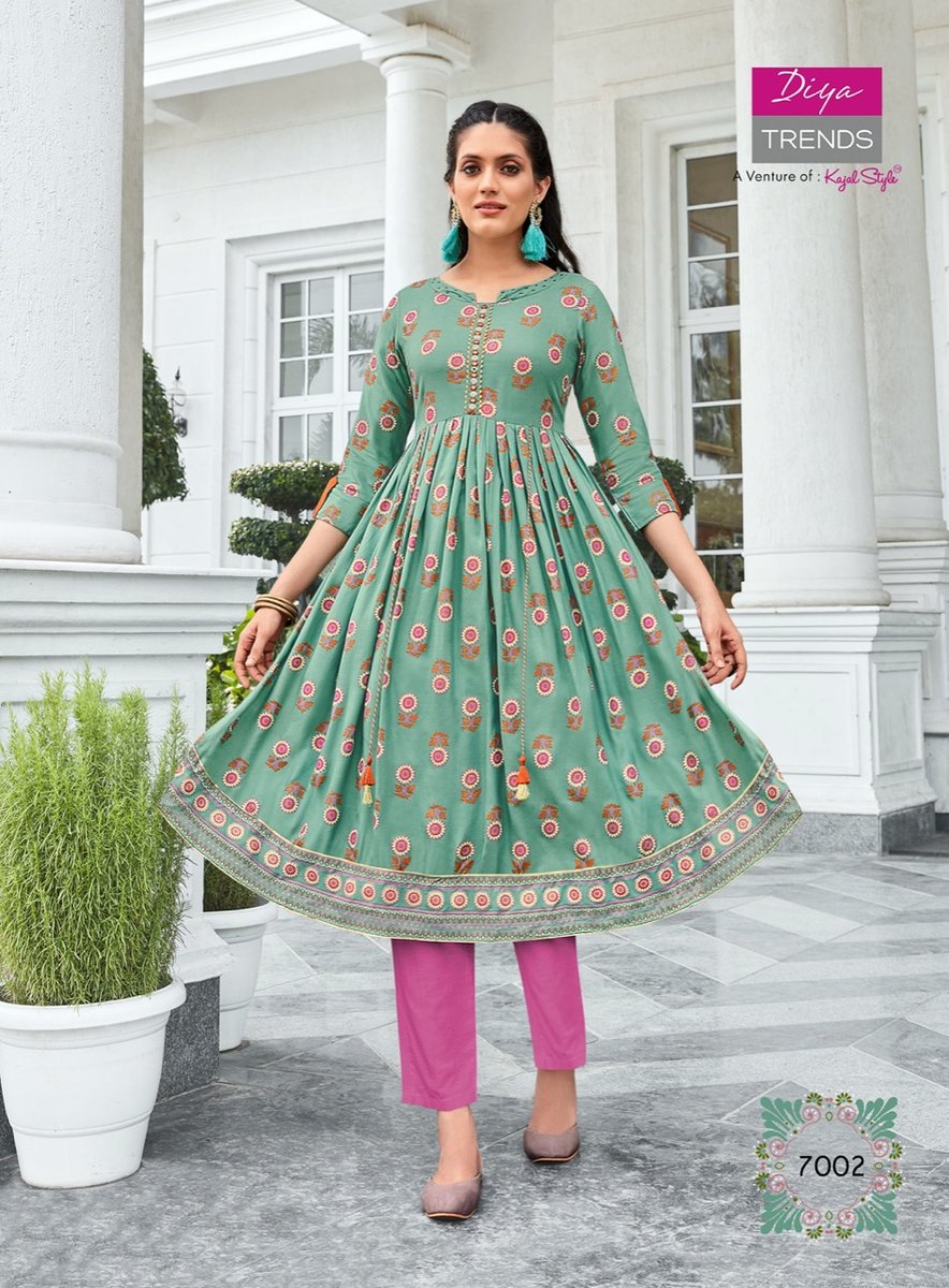 Diya Trendz Ethnic City Vol-7 7001-7010 Series 2