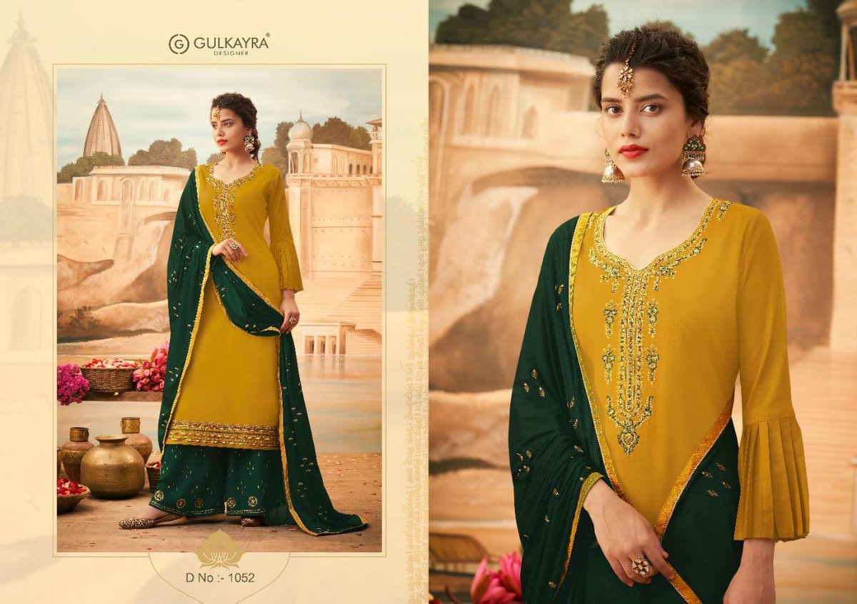 Aashirwad Creation Gulkayra Designer Lotus 1051-1056 Series 2