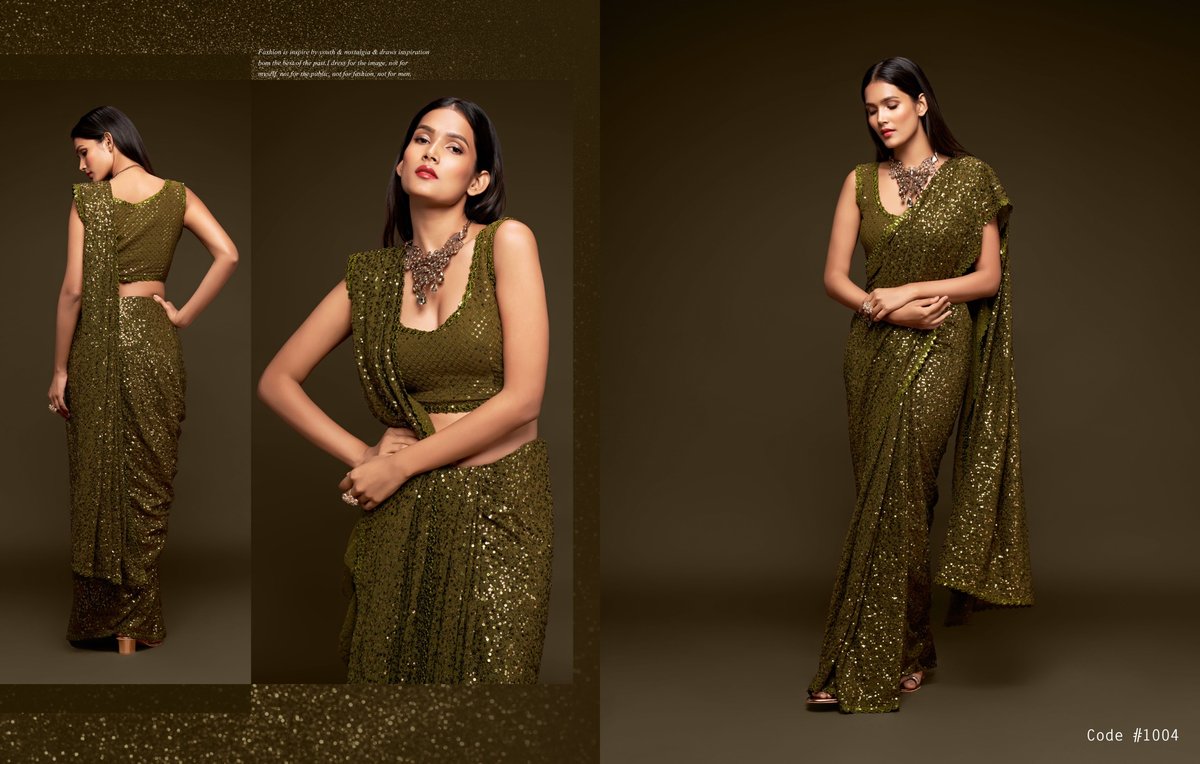 ZEEL CLOTHING THE STARLIT SAREES VOL-1 1001 TO 1012 4