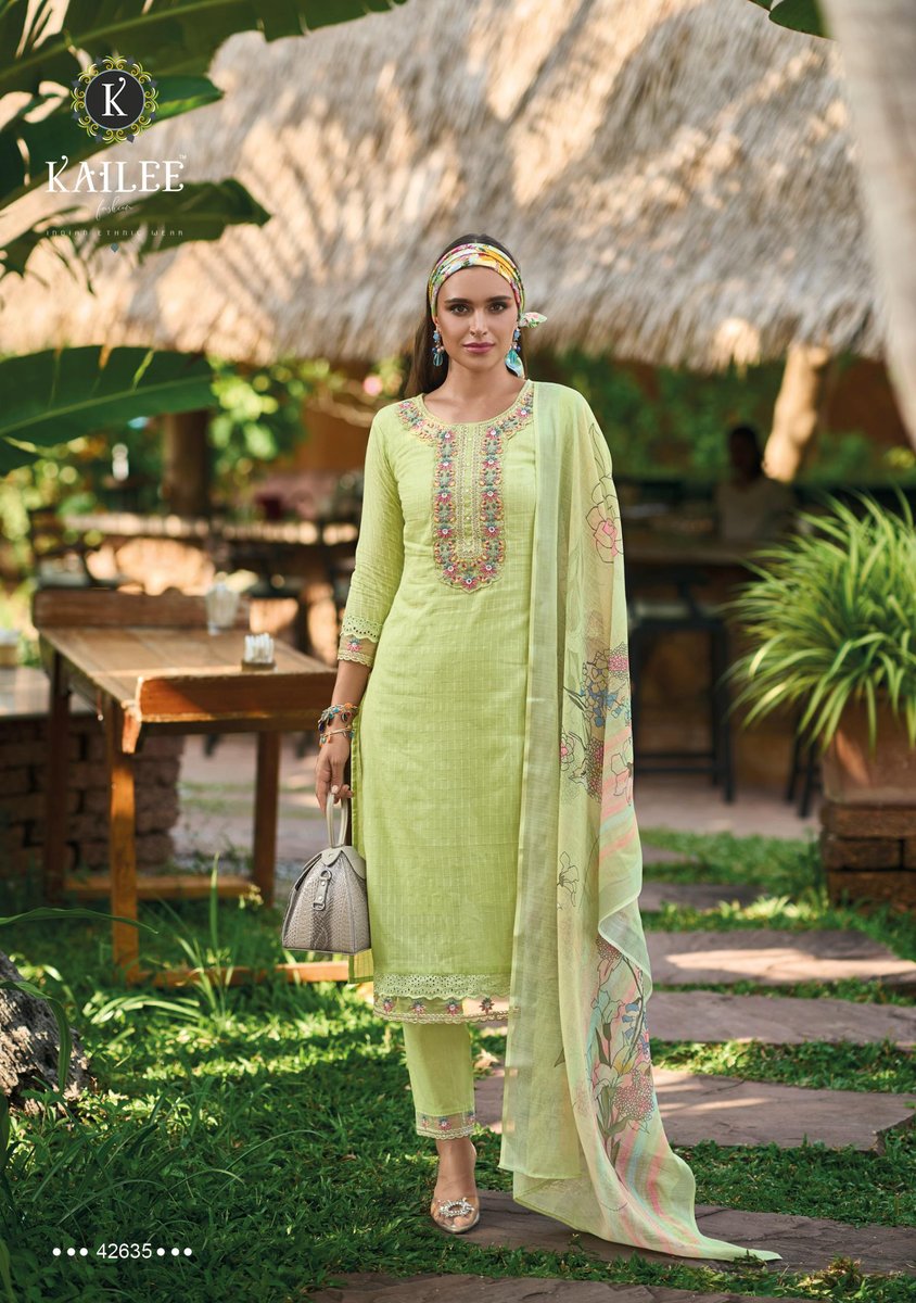 KAILEE FASHION SUMMER GARDEN 42631 TO 42636 5