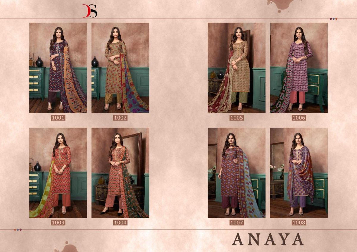 Deepsy Suits Anaya 1001-1008 Series 9