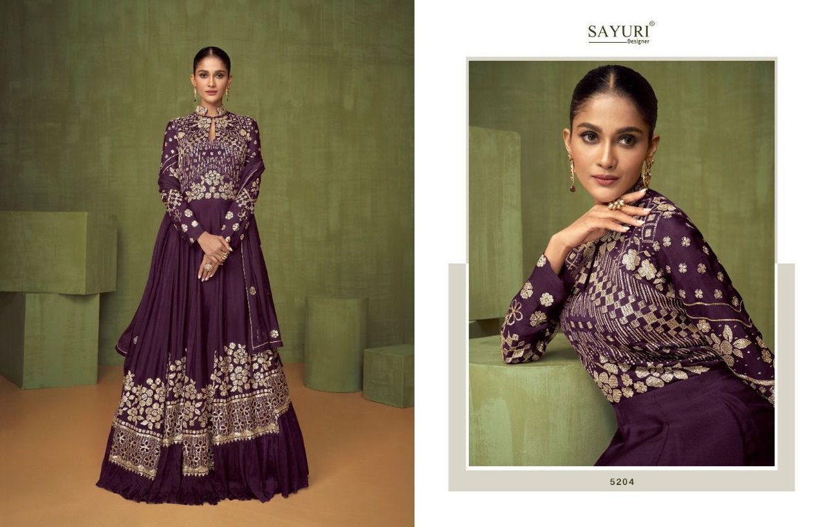 Sayuri Designer Violet 5204-5206 Series 1