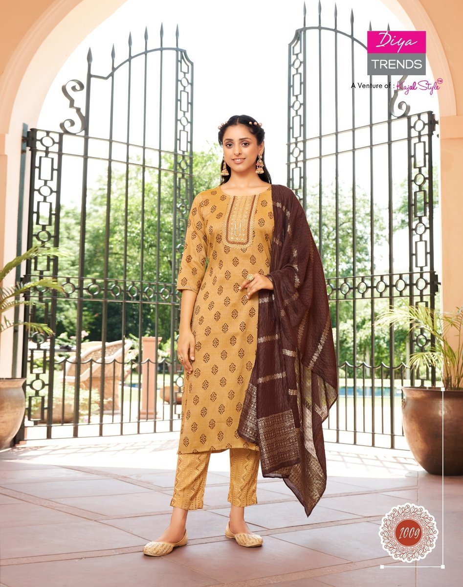 Diya Trends Rangpriya Vol-1 1001-1010 Series 9