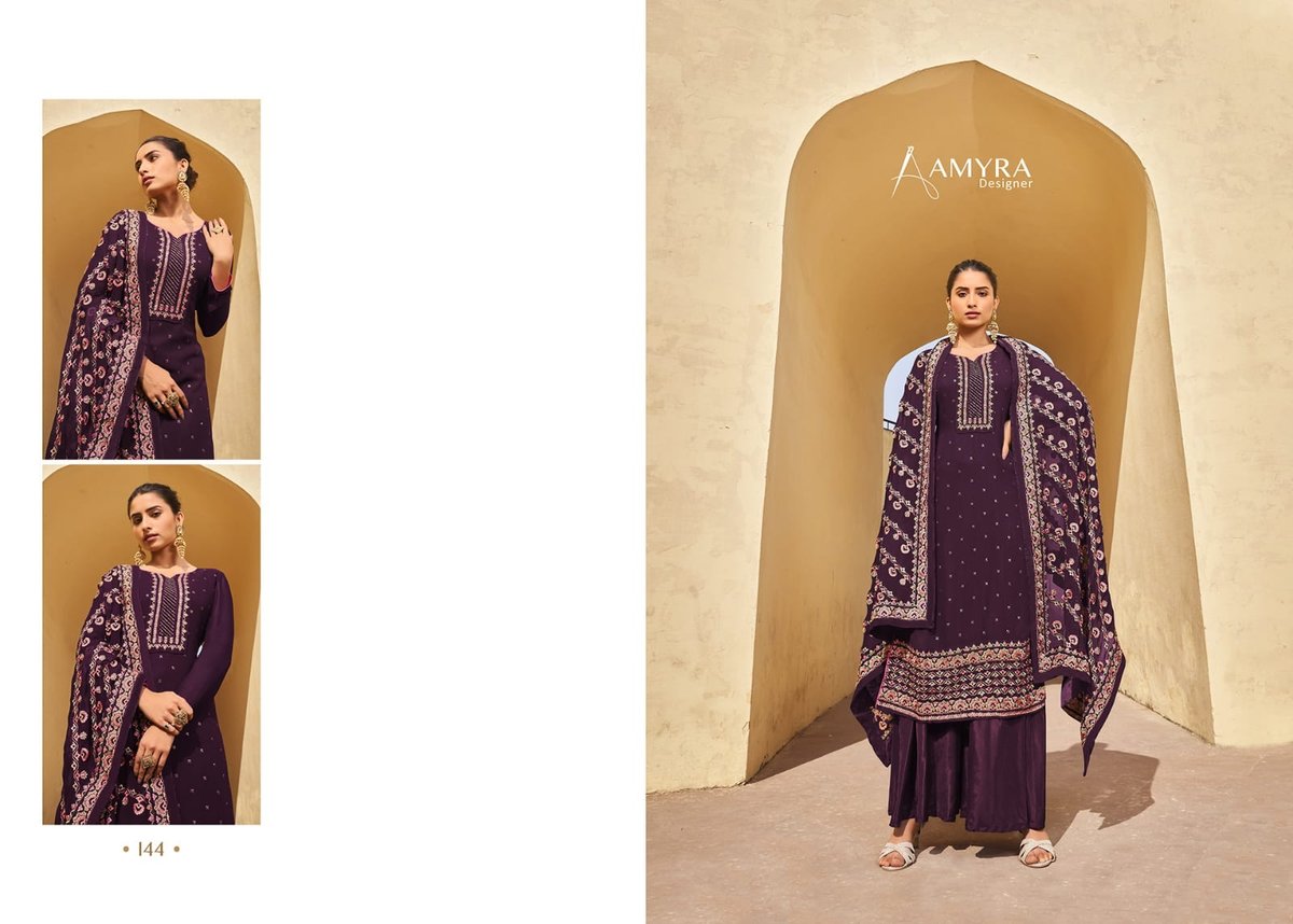 Amyra Designer Aaina Vol-10 142-145 Series 3