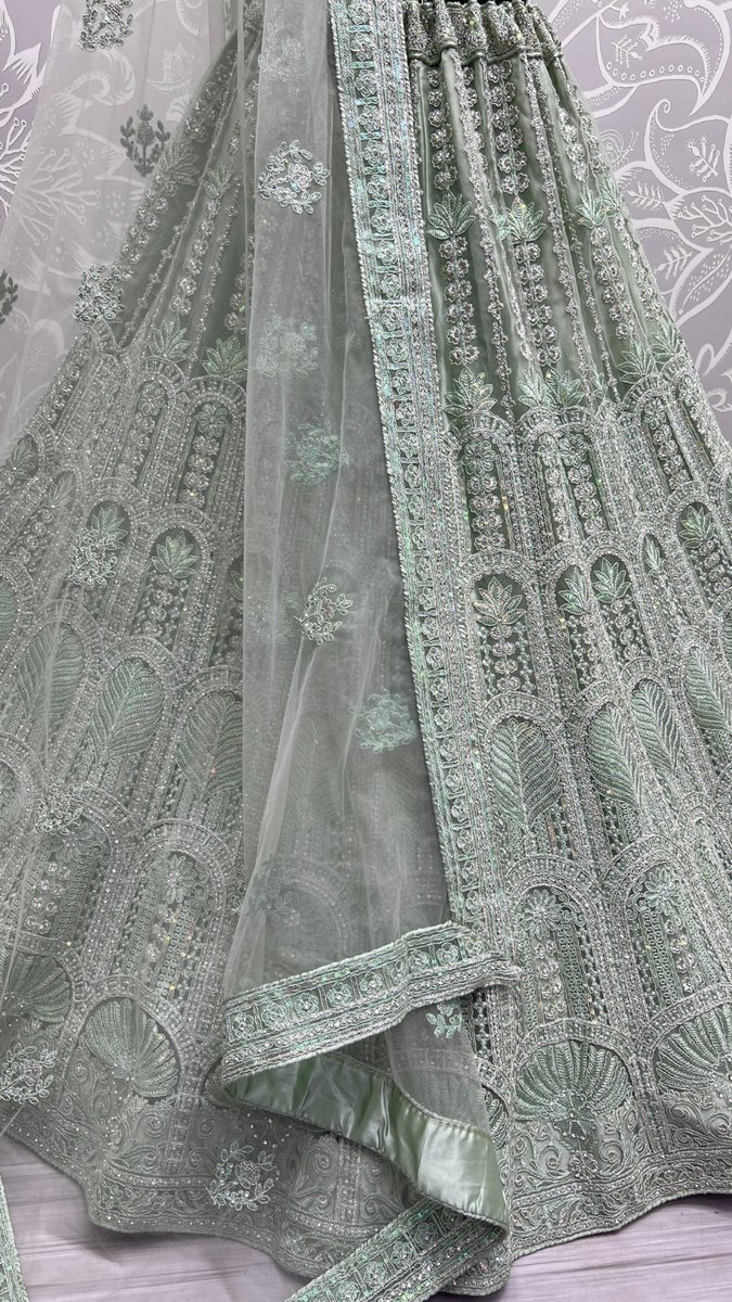 Anjani Art Bridal Lehenga 2511 Colors 4