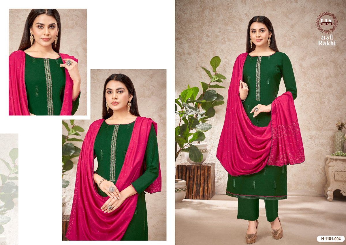 Harshit Fashion Rakhi 1181-001 to 1181-004 Series 4