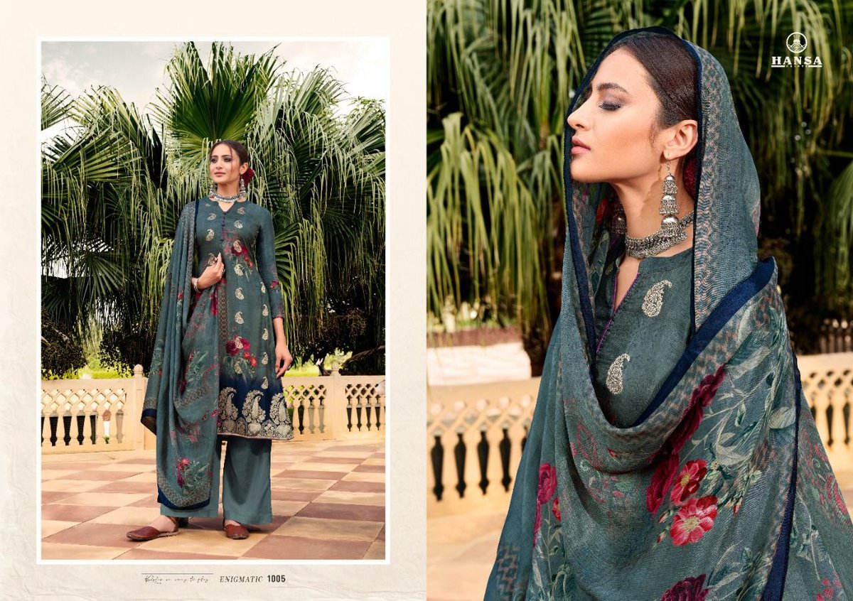 Hansa Prints Banaras Vritee  1001-1006 Series 5