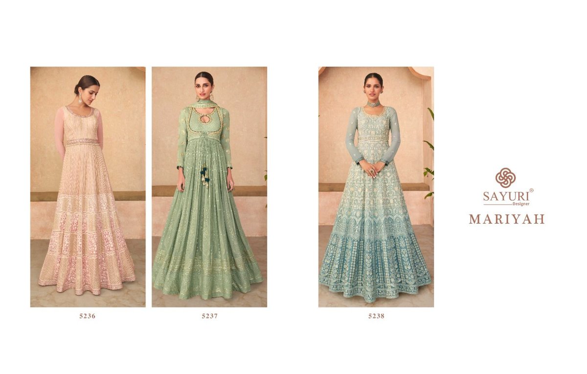 Sayuri Designer Mariyah 5236-5238 Series 4