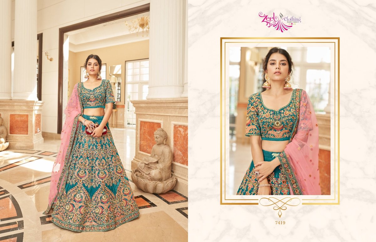 Zeel Clothing Cultural Vol-2 7419-7428 Series 1
