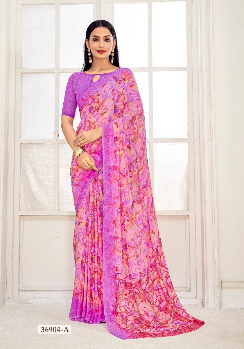 RUCHI RAGAA GEORGETTE VOL-11 36901A TO 36906B 7