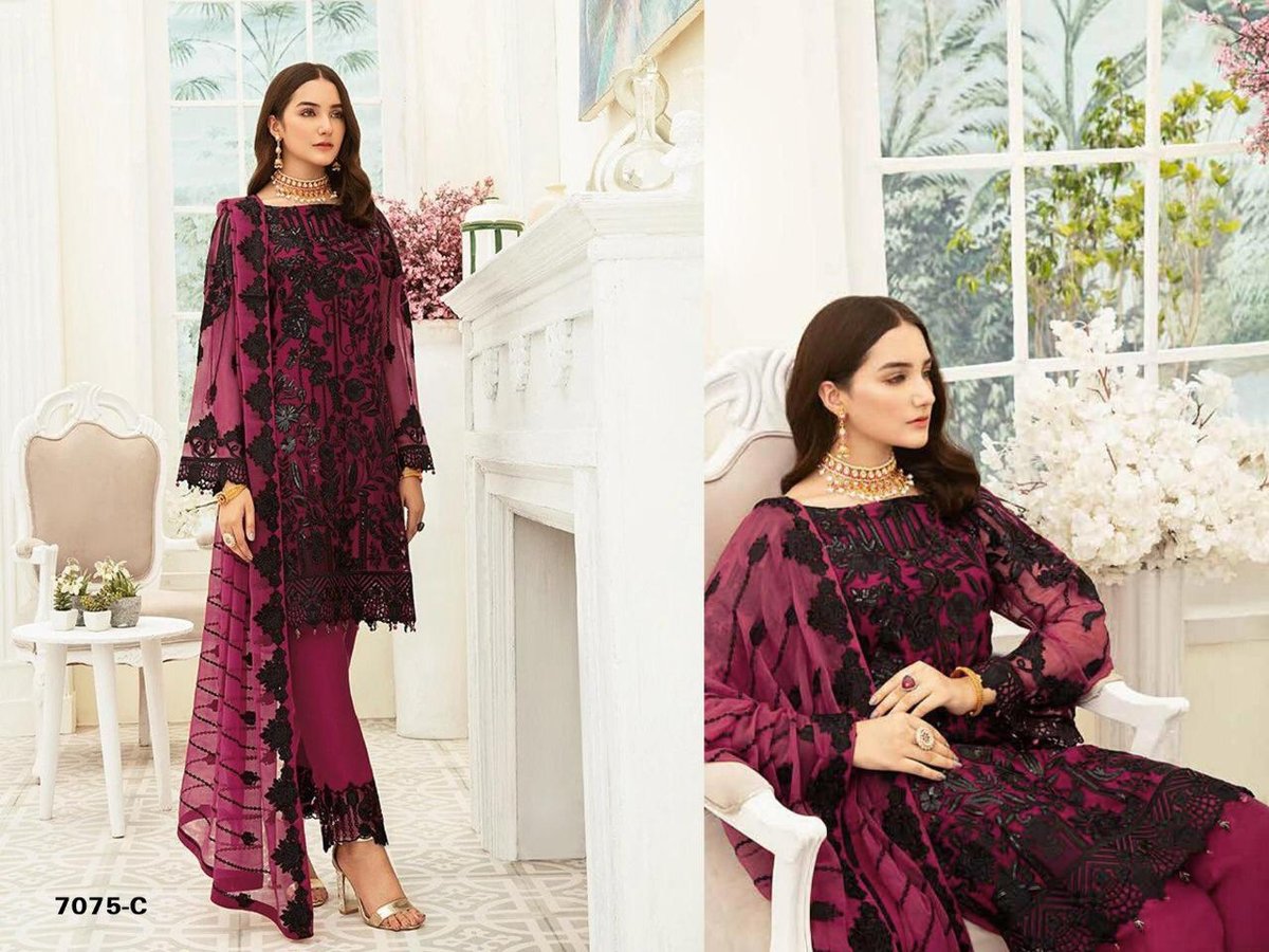 AGF 7075 Colors Pakistani Style Suits 3