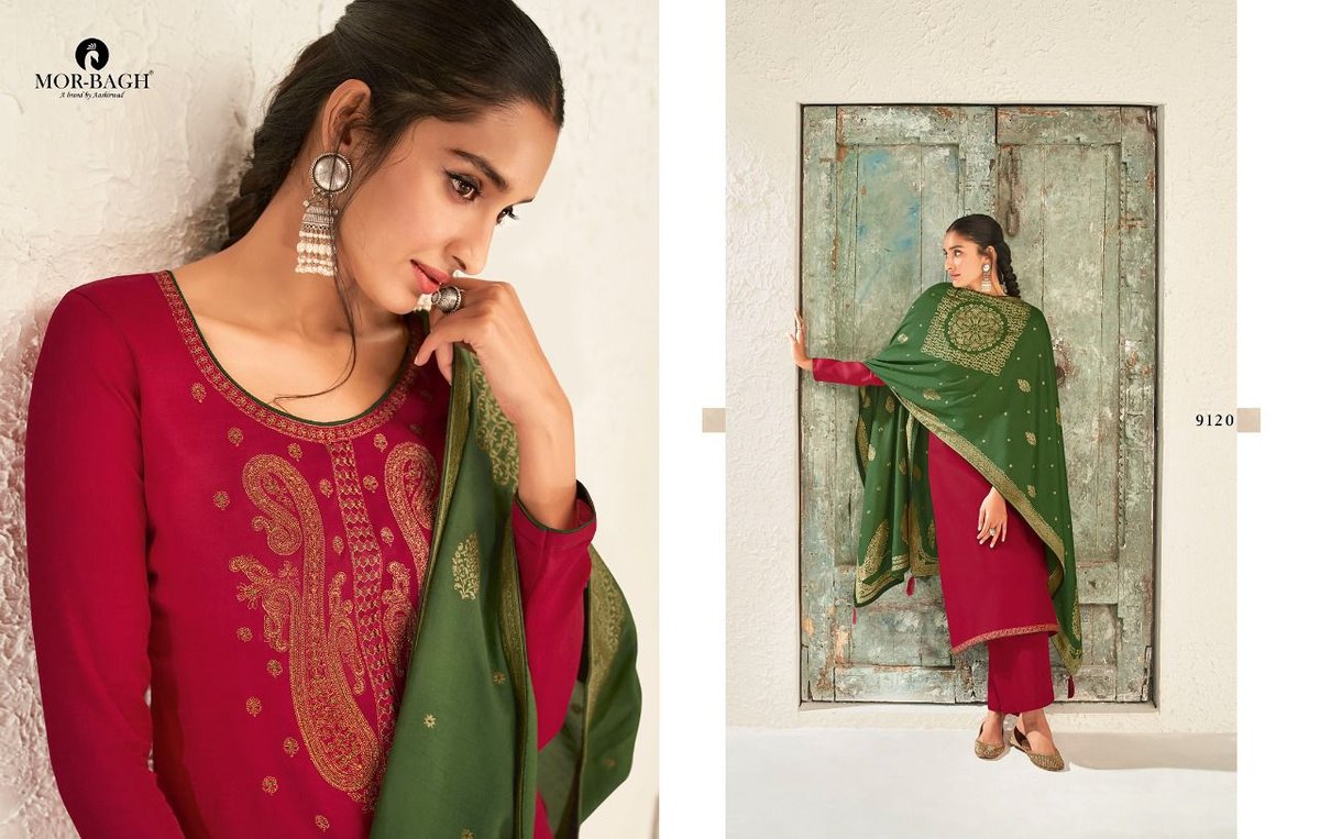 Aashirwad Creation Mor Bagh Misri 9115-9120 Series 6