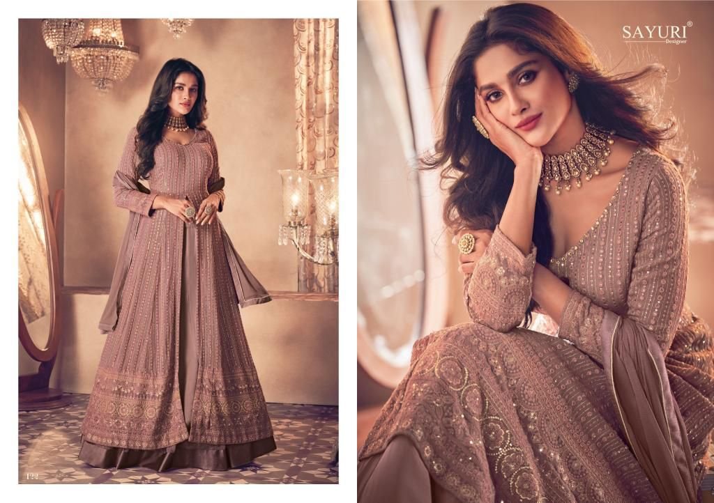 Aashirwad Creation Sayuri Noor Gold 122 Colors 1