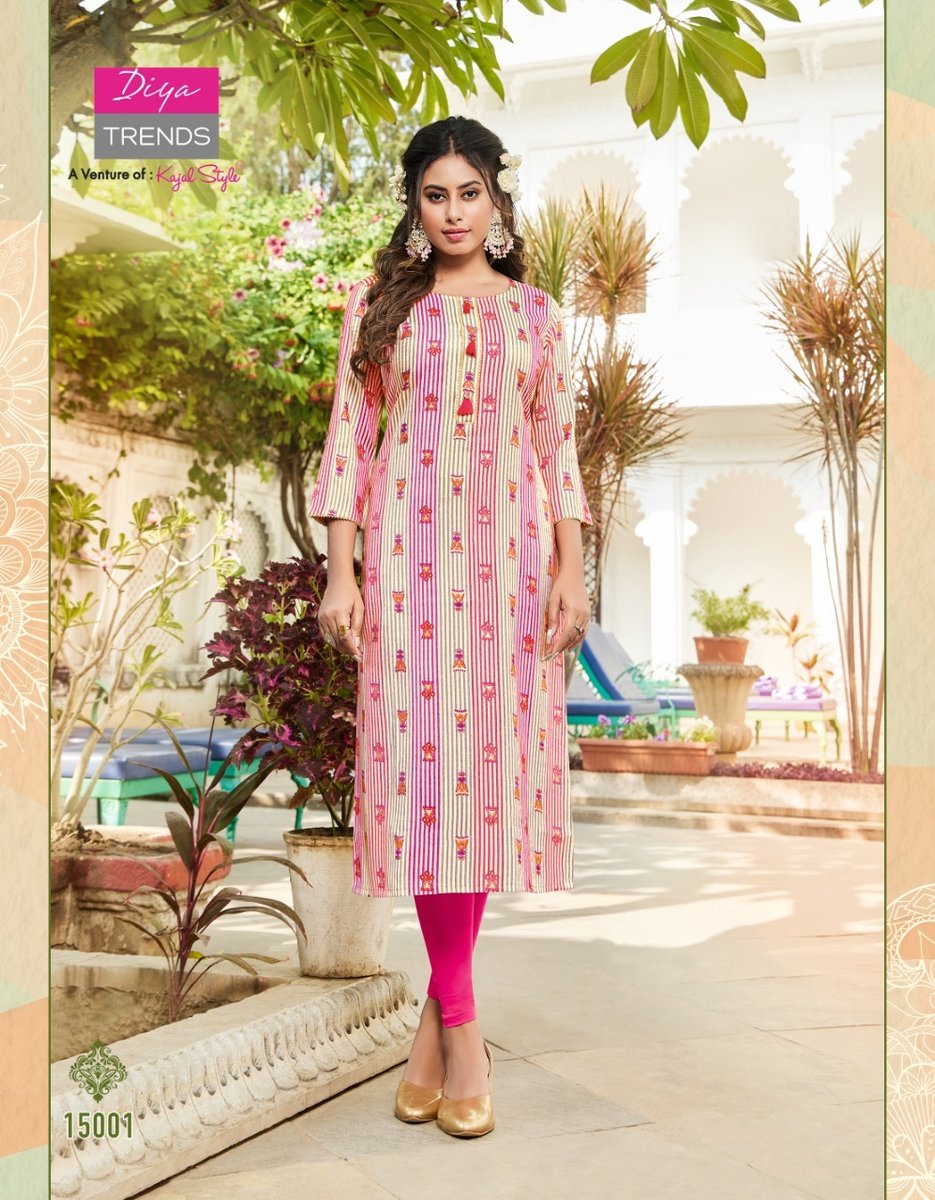 Diya Trends Garden City Vol-15 15001-15014 Series 1