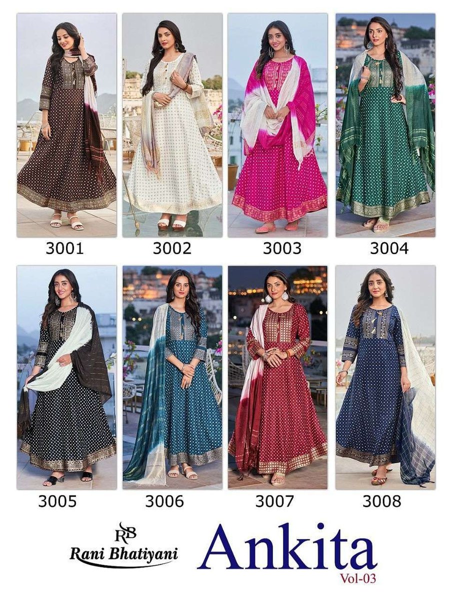 Rani Bhatiyani Ankita Vol-3 3001-3008 Series 9