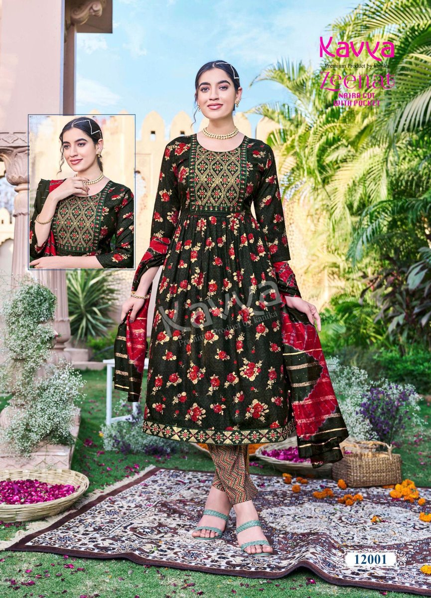 KAVYA ZEENAT VOL-12 12001 TO 12010 1